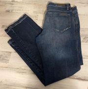 DKNY JEANS DISTRESSED BLING SIZE 8