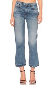 New GRLFRND Linda Cropped Jeans