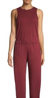 VIMMIA Boundary Back Slit Jumpsuit in Red