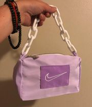 NEW  Upcycled Windbreaker Mini Bag Purse Nike