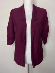 LC LAUREN CONRAD  Lined Suit Jacket 3/4 Sleeve Women's Sz 2 FAST SHIP!