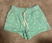 teal ivory ella shorts