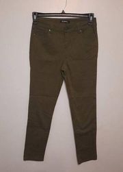 D. Jeans Size 4 Army Green Skinny Jeans