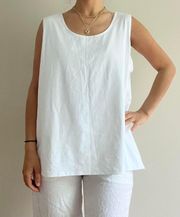 White Chico’s Tank Top Size 4