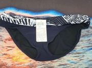 PROFILE by gottex blue bikini bottom size 14