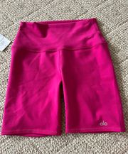 Hot Pink Biker Shorts