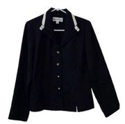 Danny & Nicole Black Blazer(Size 10)