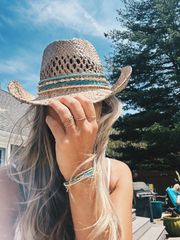 Coastal Cowgirl Straw Hat 