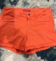 Coral (not as bright as pictured) Shorts, Sz 11