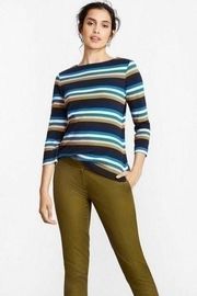 Brooks Brothers Striped Supima® Cotton Interlock Top