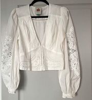 Farm Rio Lace Blouse