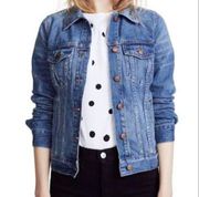 NEW Madewell The Jean Jacket in Pinter Wash, 2X