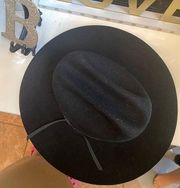 Express RIDERS BLACK WOOL COWBOY HAT