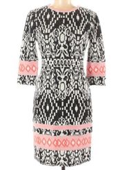 Yoana Baraschi damask tribal print bodycon dress