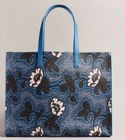 NWT Ted Baker Decon Graphic Floral Shopper Icon Bag