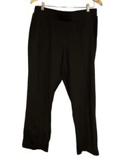 MONDETTA Pull-On Pants Womens Small Pintuck Straight Leg Moisture Wicking‎ L