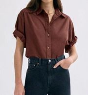 Aritzia Denim Forum The Jane Hip Shirt