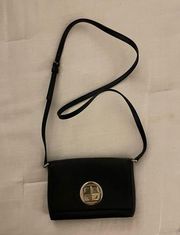 Kate Spade  Newbury Lane Sally Crossbody Shoulder Bag, Black, Leather, EUC