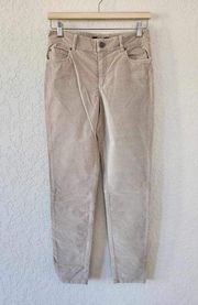 Peruvian Connection Velvet Skinny Pants size 4