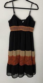 Anthropologie HD in Paris tiered lace dress, size XS