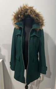 wool coat . Size 10