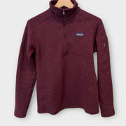 Patagonia Better Sweater Quarter-Zip Fleece Pullover Size Small