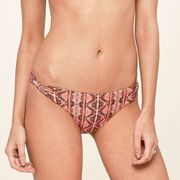 Aztec Print Swim Bikini Bottom Size Small NWT