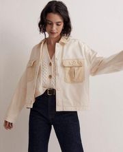 Madewell Chino Boxy Shirt-Jacket