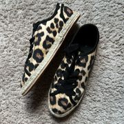 Espadrille Sneakers Leopard print Size 7