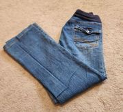 planet motherhood denim maternity jeans size small