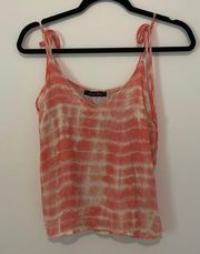 Pink Tie-Dye Tank