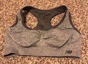 New Balance Gray Sports Bra