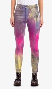 Cosmic Dye Vintage Crop Jeans