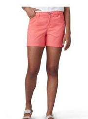 Riders by Lee Womens Mid Rise Chino Short NWT