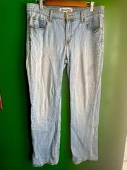 Women’s Levi Denizen Jeans Straight Leg Size 12 GUC