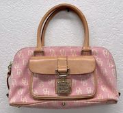 Dooney & Bourke 1975 Pink Monogram Purse Handbag