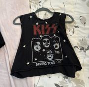 Forever 21 KISS Band Cut Off