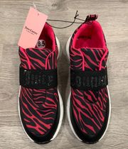 NWT  Pink Zebra Athletic Sneakers Shoes