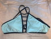 Teal Bikini Top | Size Large