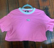 Nike Pink Cropped Tee