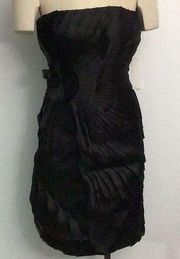 NWT Badgley Mischkla Silk Cocktail Dress Size 2