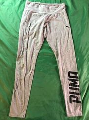 Puma Women’s Gray Legging Size L