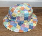 100% Cotton Colorful Patchwork Bucket Hat