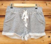 NWT Gray Knit High Rise Shorts