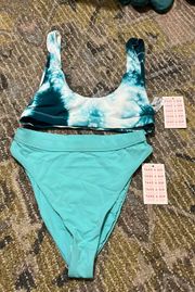 Blue Dippin Daisys bikini set