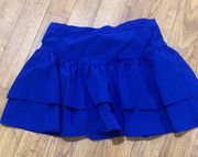 Royal Blue Skirt