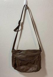 Stone Mountain Brown Leather Crossbody Purse