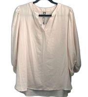 Anne Klein NWT Sheer Lightweight Blouse Size Large