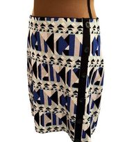 Rachel Rachel Roy Geometric Pattern Skirt Size large