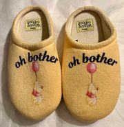 Disney Winnie the Pooh Oh Bother slippers adult size Large never‎ worn